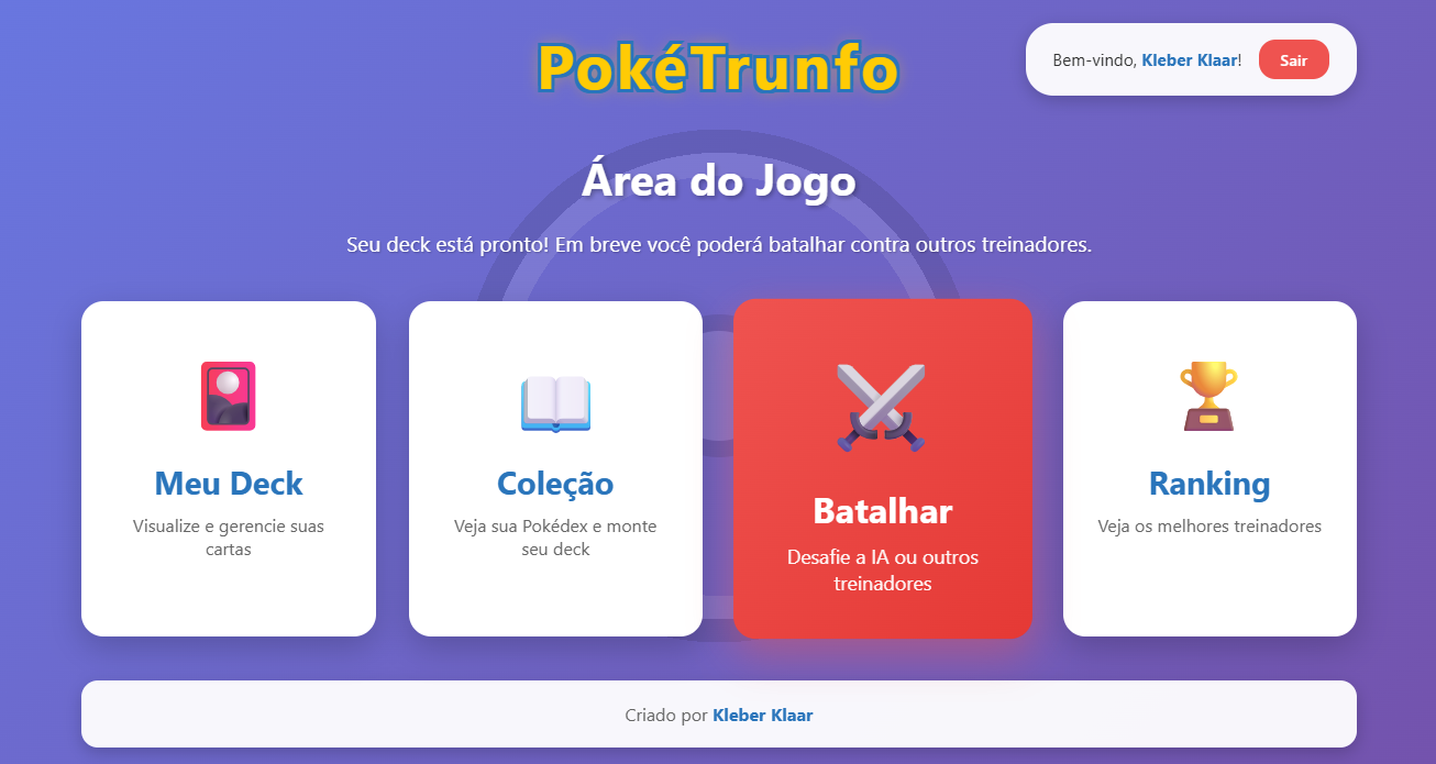 Jogo Pokétrunfo