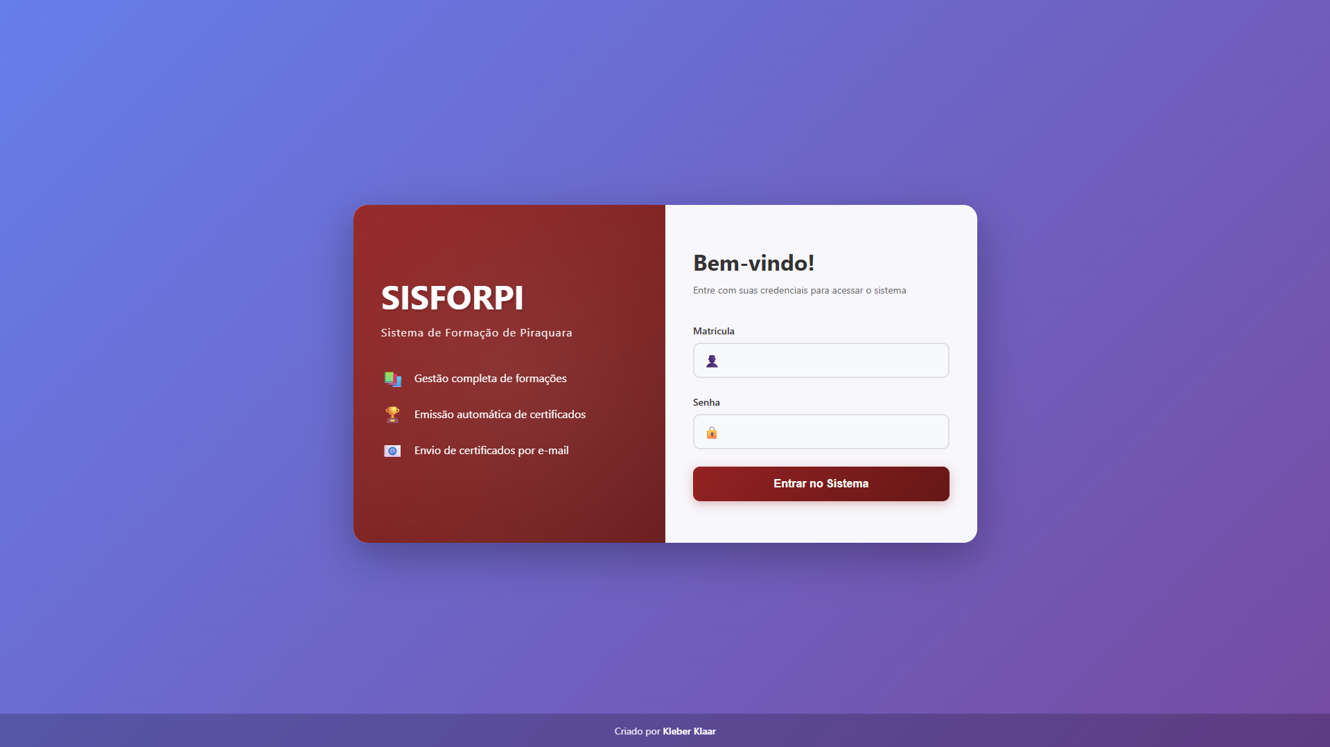 Sistema de Certificados